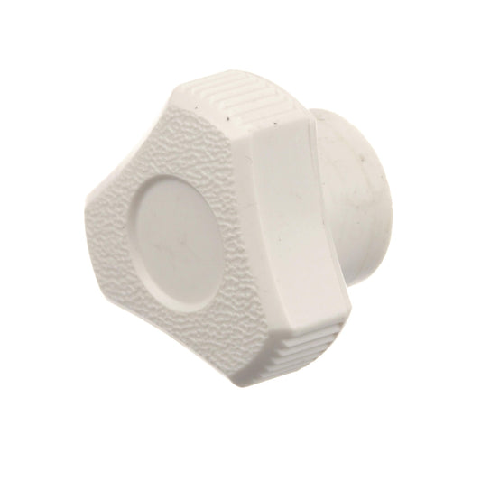 Frosty Factory, F0262 - Knob, Faceplate, White.